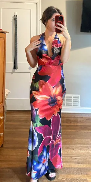 Runaway The Label Dress Maxi Floral thumbnail 4