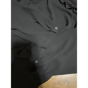 LOFT Womens Long Sleeve Shirt Size Large‎ Polyester Ruffles Office Career City thumbnail 8