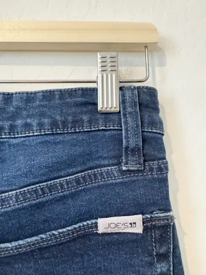 Joes Jeans High Rise Flare Leg Denim Size 27 Dark Wash Blue Retro Western Boho thumbnail 8
