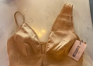 Missguided tall beige top 🤎 thumbnail 1