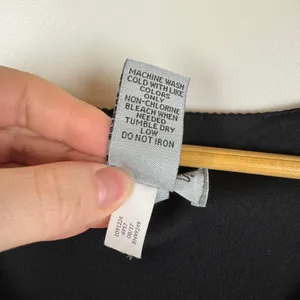 Catherines Black Pleated Midi Dress Size 3X Formal Career Party Minimalist‎ Wrap thumbnail 6