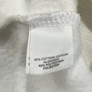 Victoria’s Secret White Blue Wide Neck Oversized Sweatshirt Women’s XS thumbnail 3