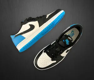 Nike New Air Jordan 1 Retro Low OG Dark Powder Blue thumbnail 2