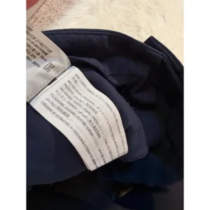 Abercrombie & Fitch Womens Sz 27/4 High Rise Pleated Wide Leg Trousers Navy Blue thumbnail 10