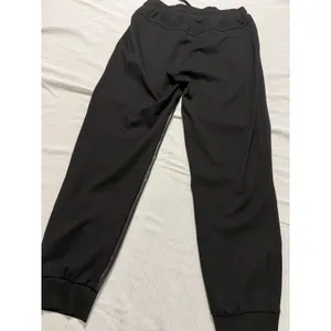 Fate Faux Leather Front Jogger Pants Black Mixed Media Drawstring Size L‎ thumbnail 7