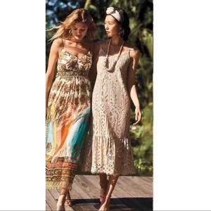 NWT Eli + Ali by Anthropologie Twilight‎ Lace Dress in Silver Size Medium thumbnail 11