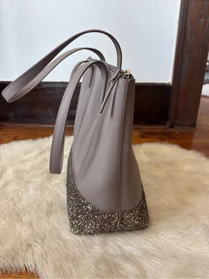 Kate Spade Greta Penny Court Glitter Shoulder Bag thumbnail 4