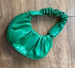 Green Ruched Shoulder Bag thumbnail 1