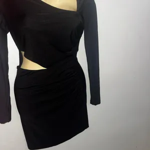 SHEIN Black One Shoulder Dress thumbnail 7