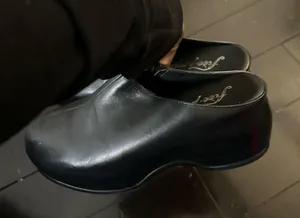 Free People leather clogs thumbnail 1
