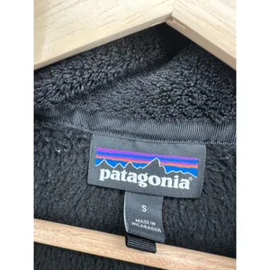 Patagonia Synchilla Snap-T Black Fleece Pullover Womens Sz‎ S thumbnail 6