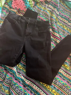 Black High Rise Jeggings thumbnail 1