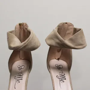 Nude So Me Strap Heels 8.5 4” Heels thumbnail 5