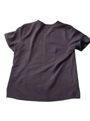 Figs Dark Gray Scrub Top Size Large thumbnail 6
