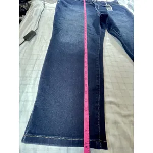 NWT Style & Co. Mid-Rise Ankle Jeans - Women's Plus 20W - Dark Wash thumbnail 2