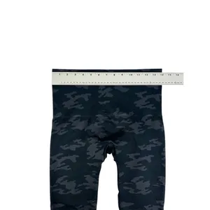 Spanx Look At Me Now Black Camo Seamless‎ Leggings Size 1X thumbnail 3