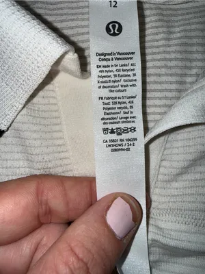 Lululemon Swiftly Tech Short-Sleeve Polo Shirt *Colour Tip size‎ 12 thumbnail 4