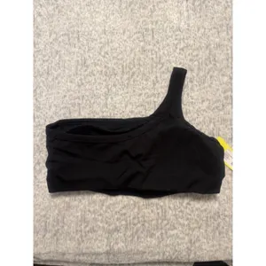 All in Motion Womens Black One Shoulder Sports Bra‎ Top Size 3X Moisture Wicking thumbnail 3