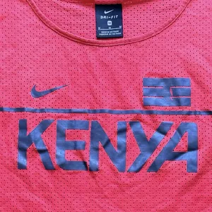 Nike DRI FIT Team Kenya Running Singlet Marathon Tank Top Shirt Size‎ Medium thumbnail 3