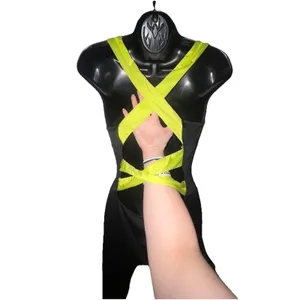 Xl Women's Workout Bodysuit Black and Lime Green. Tank Top Long Legged. Spandex thumbnail 3