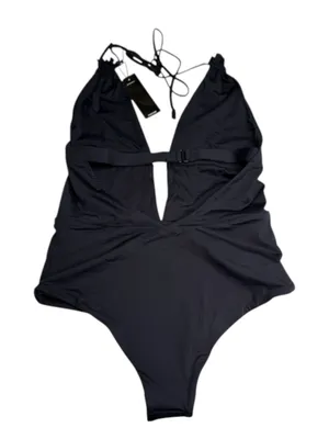 new Tavik x Anthropologie ☀︎︎ Emme Plunge One Piece Swimsuit ☀︎︎ Black ☀︎︎ M ☀︎︎ thumbnail 8