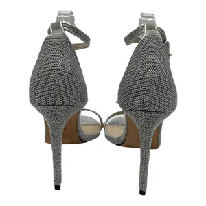 Raye X Revolve Kalene Heel - Silver - 10 thumbnail 6