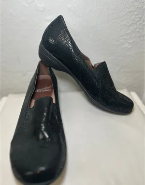 Dansko Slip On Loafers Comfort Dress Shoes‎ Black Leather Size 36 Size 5.5 thumbnail 1