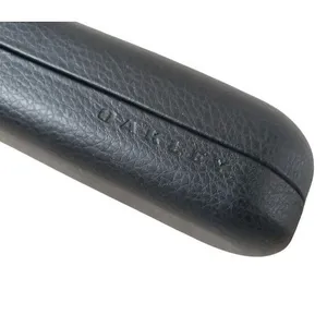 Oakley Eyewear Glass Case Faux Leather Hard Clamshell Hinged Black Sunglasses thumbnail 4