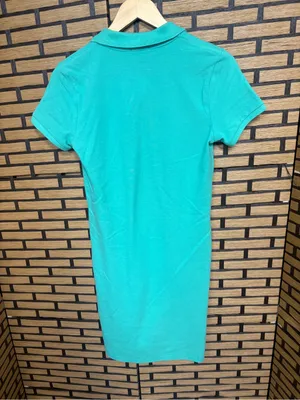 Polo Ralph Lauren teal polo dress size XS thumbnail 2