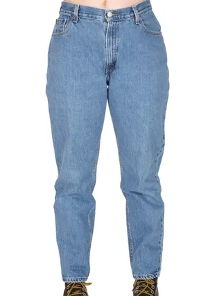 Vintage Levi's Jeans 550 Relaxed FIt Tapered Leg High Rise Mom Jeans 30" waist thumbnail 1