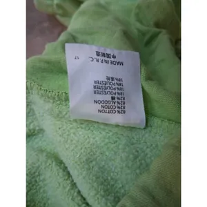 Brandy Melville Lime Green Rosa Sweatpants Joggers Fleece One Size thumbnail 10