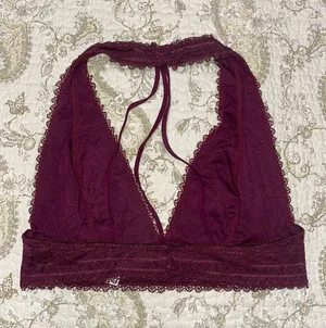 Strappy Back Halter Bra thumbnail 4