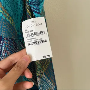 Halogen Diamond print knit sundress thumbnail 3