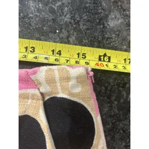 LILLY PULITZER Skirt Sz 6 Pink Tan Black Medallion Print Lined Zip Preppy Beach thumbnail 3