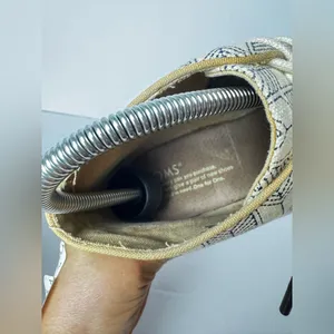 Toms Women's Cream and Black Espadrille Boots Size 8 thumbnail 10