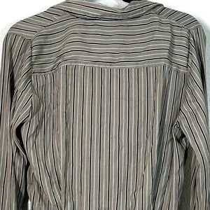 L Free People Wrap Top Arlo Wrap Satin Blouse office wear corporate Long Sleeve thumbnail 6