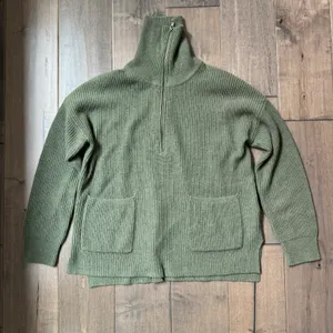 Madewell Half-Zip Knit Sweater thumbnail 4