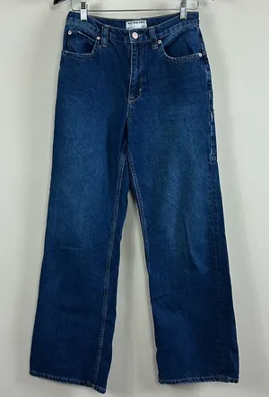 We The Free‎ Baggy Wide Leg Carpenter Pants Jeans Zip Fly Size 27 thumbnail 1