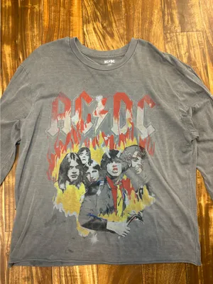 AC/DC Graphic Longsleeve Gray Size L thumbnail 15