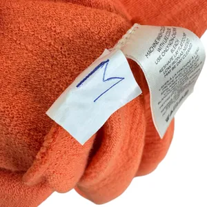 Pilcro By Anthropologie 100% Cotton Tangerine Baby Doll‎ Peplum Blouse Size M thumbnail 9