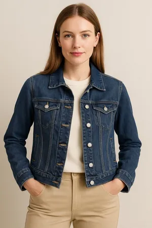 💙 J.Crew Classic Dark‎ Wash Denim Jean Jacket XS 🧵 thumbnail 1