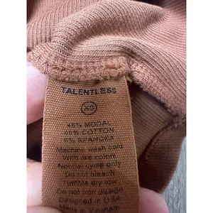 Talentless Brown Ribbed Tank Dress thumbnail 4