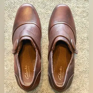 Clarks Brown Bendables Ruby Glam Ankle Booties thumbnail 2
