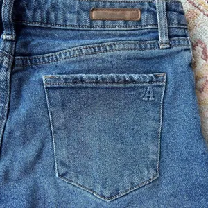 Y2K Articles‎ of Society High-waisted micro mini blue denim cut off shorts thumbnail 3