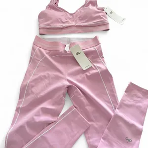 Alo Yoga Pink Matching Activewear‎ Set – Size XL (NWT) thumbnail 6