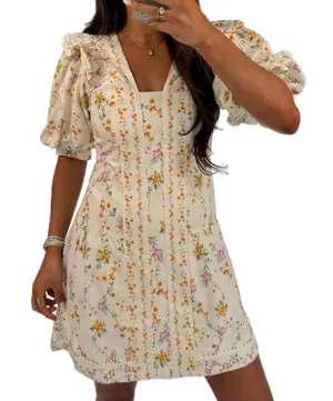 Mini Dress Yellow thumbnail 1