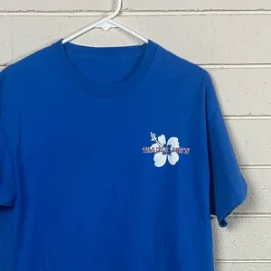 Trader Joe’s Blue Tee size M Size M thumbnail 7