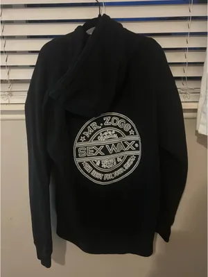 Black & Purple Sex Wax Hoodie thumbnail 1
