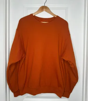 Fruit of the Loom Burnt Orange Crewneck thumbnail 1