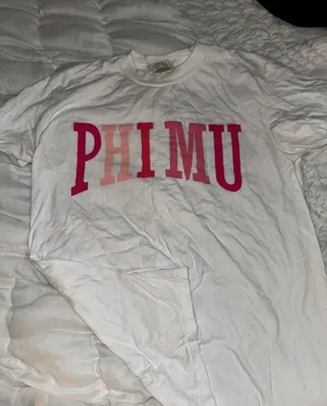 Phi Mu T Shirt Size M thumbnail 1